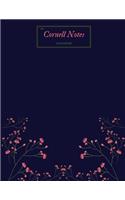 Blue Cornell Notes Notebook