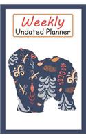 Weekly Undated Planner