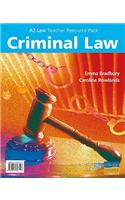 A2 Criminal Law Teacher Resource + CD