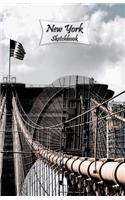 New York Sketchbook: Brooklyn 2, 5.5" x 8.5", 120 Pages: Drawing, Doodling or Sketching Books(2 5.5 X 8.5 Blank New York Sketchbooks for Drawing)