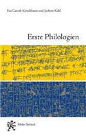 Erste Philologien: Archaologie Einer Disziplin Vom Tigris Bis Zum Nil