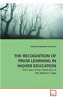 Recognition of Prior Learning in Higher Education