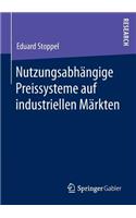 Nutzungsabhängige Preissysteme Auf Industriellen Märkten