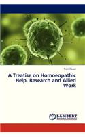 Treatise on Homoeopathic Help, Research and Allied Work