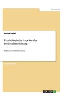 Psychologische Aspekte der Preiswahrnehmung