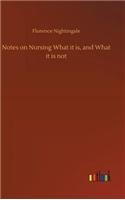 Notes on Nursing What it is, and What it is not