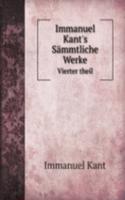 Immanuel Kant's Sammtliche Werke