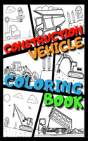 Construction Vehicle Coloring Book