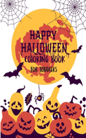 Halloween Coloring Book for Toddlers