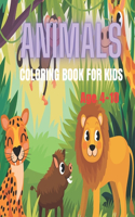Animals Coloring Book For Kids