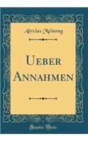 Ueber Annahmen (Classic Reprint)