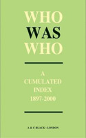 Who Was Who Index (1897-2000)