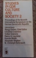 Studies in GDR Culture and Society 2