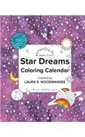 Star Dreams Coloring Calendar