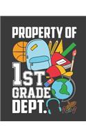 Property of 1st Grade Dept.