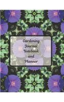 Gardening Journal Notebook and Planner