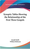 Synoptic Tables Showing the Relationship of the First Three Gospels: (English)