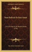 Rome Redicule De Saint Amant