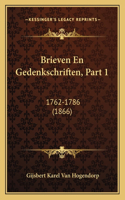 Brieven En Gedenkschriften, Part 1