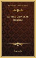 Essential Unity of All Religions: (English)