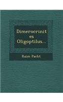 Dimerocrinites Oligoptilus...