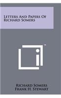 Letters and Papers of Richard Somers