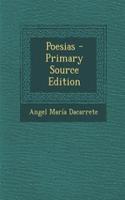 Poesias - Primary Source Edition