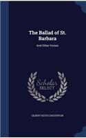 The Ballad of St. Barbara