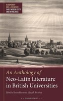 Anthology of Neo-Latin Literature in British Universities