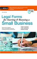 Legal Forms for Starting & Running a Small Business