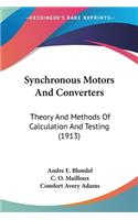 Synchronous Motors And Converters