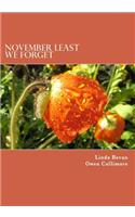 November Least We Forget