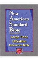 Large Print Ultrathin Reference Bible-NASB