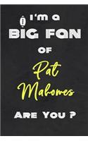 I'm a Big Fan of Pat Mahomes Are You ? - Notebook for Notes, Thoughts, Ideas, Reminders, Lists to do, Planning(for Football Americain lovers, Rugby gifts)