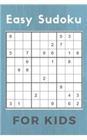 Easy Sudoku FOR KIDS: Difficult Medium Easy Sudoku Puzzles Include solutions Volume 1: Take It Easy Sudoku book for adults: Puzzle book for adults easy