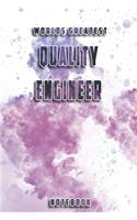 World Greatest Quality Engineer Notebook