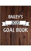 Bailey's 2020 Goal Book