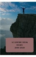 Academic Diary Week To View A5 Organiser Planner: Starts 1 August 2019 Until 31 July 2020. Cactus Diary, Paperback With Soft Water Repelling Matte Front Cover. High Quality.