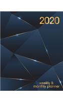 2020 Planner Weekly and Monthly