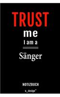 Notizbuch für Sänger