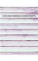 Chicago Bridge Score Sheets