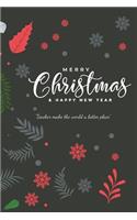 Teacher Notebook: Ruled Lined Notebook for Teachers College (120 pages - 6 x 9'') Composition Book Journal Soft Cover (Teacher Journal & Christmas gifts)