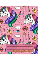 Unicorn- Handwriting Practice Notebook