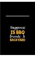 Happiness Is A BBQ Friends & Backyard