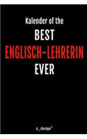 Kalender für Englisch-Lehrer / Englisch-Lehrerin