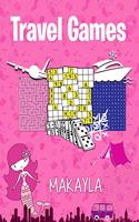 Makayla Travel Games: Fun Travel Workbooks for Kids