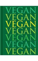 Vegan Composition Notebook Journal