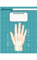 Anatomy composition book