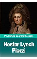 Hester Lynch Piozzi