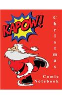 Christmas Comic Notebook: Blank Comic Book Templates